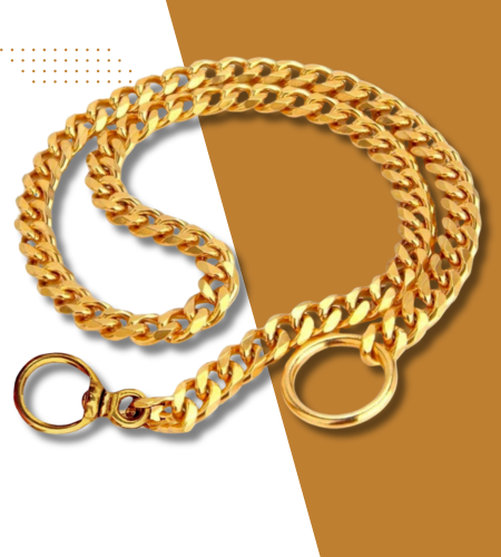 PetWeiler Gold Dog Chain Manufacturer and supplier