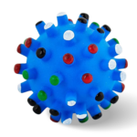 Spiky Squeaky Dog Ball Toy (TPR Dental Chew) - Wholesale Bulk Pack