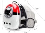 Catstronaut Breathable Bubble Cat Backpack Carrier – Up to 6.5 Kg (Wholesale & Bulk) - Image 7